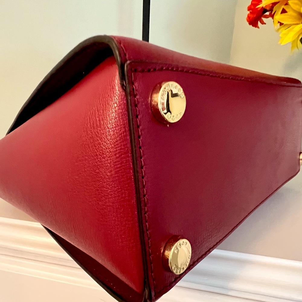 NWT Michael Kors Mulberry Ellis Large Leather Satchel - Picture 7 of 15